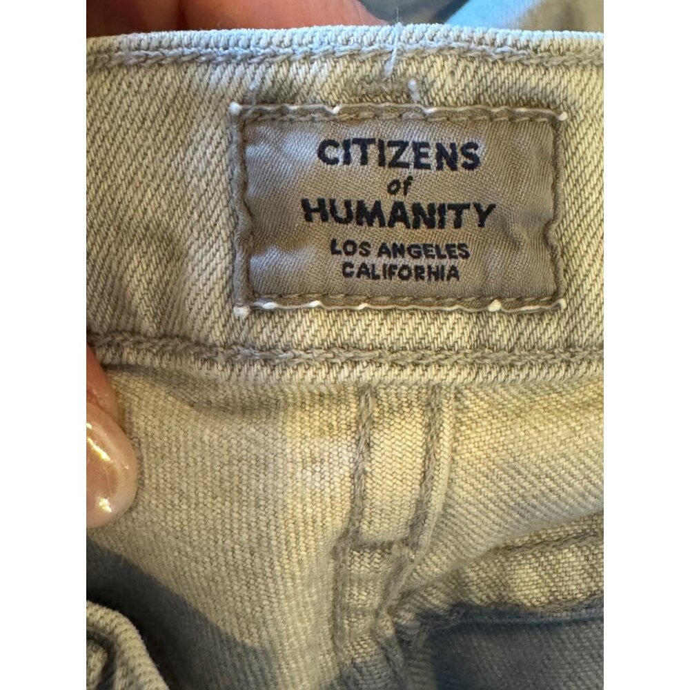 Citizens of‎ Humanity Jeans Women 26 Gray Olivia Button Fly High Rise Slim Ankle - Picture 8 of 11